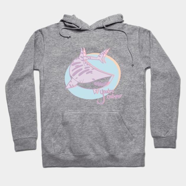 love shark. Hoodie by scribblekisses